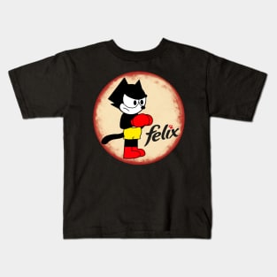 Celluloid Cat Capers Felix's Movie Mayhem Kids T-Shirt